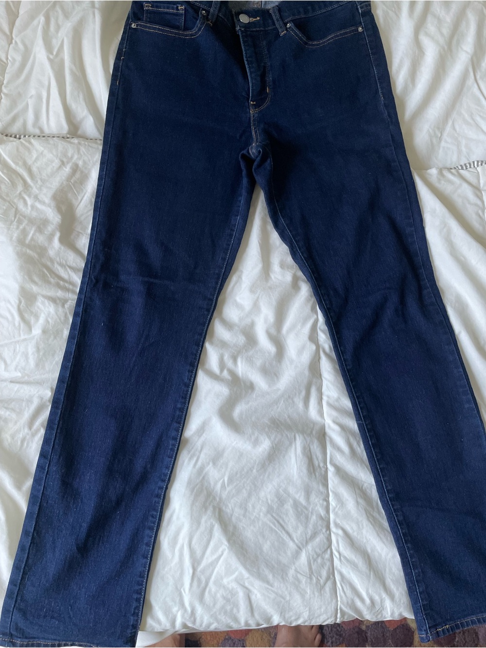 Levi’s Stretch Women’s Dark Blue Straight-Leg Jeans